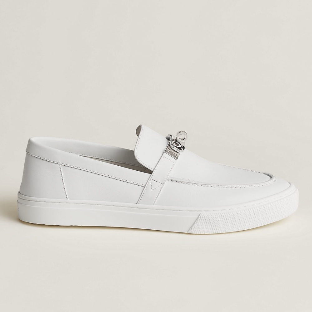 Hermes Game Slip On Sneakers Loafers 42.5 /9.5 - Picture 2 of 16